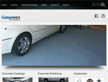 Tablet Screenshot of garagewerx.com